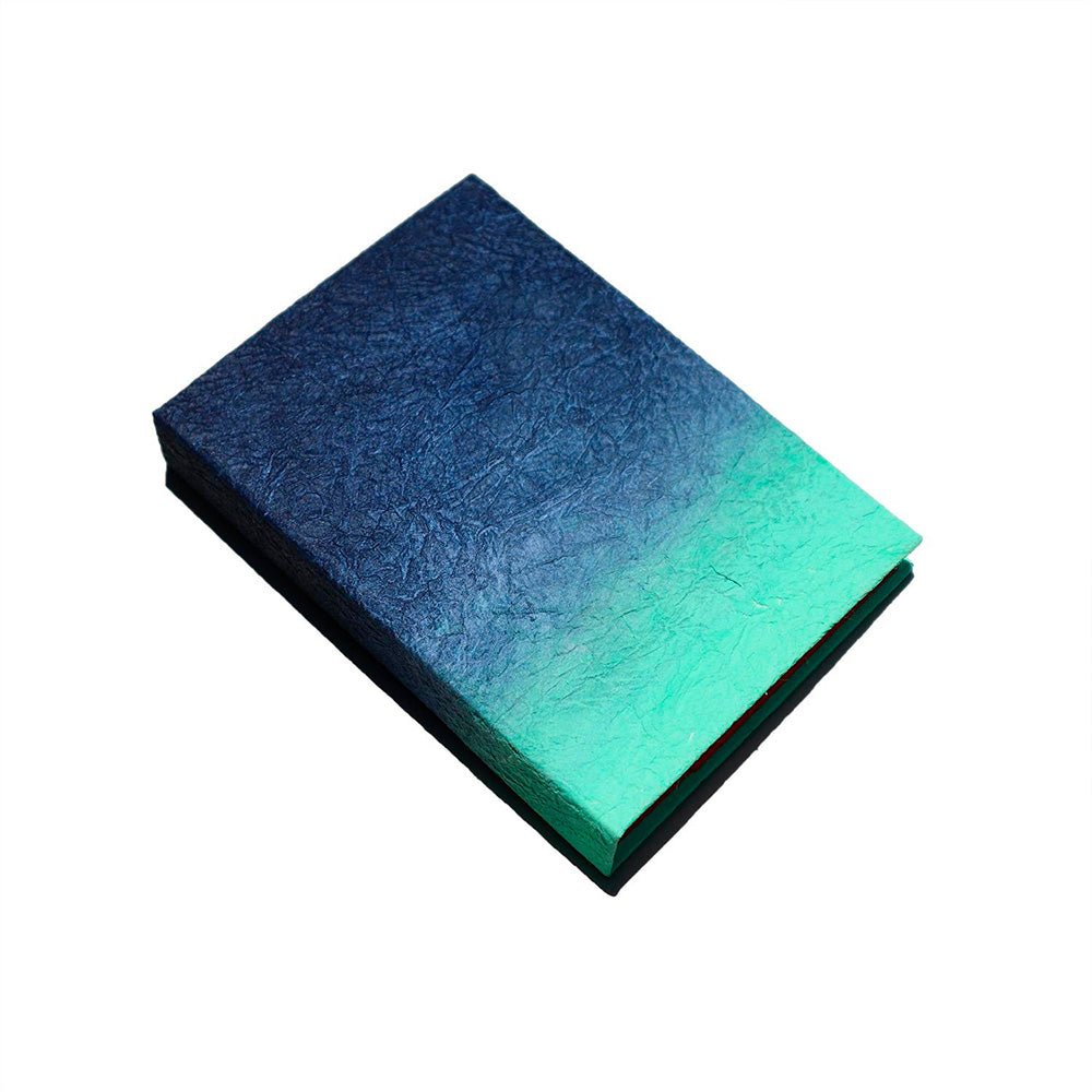 Gugimfolio Navy Mint Edge A6 Plain