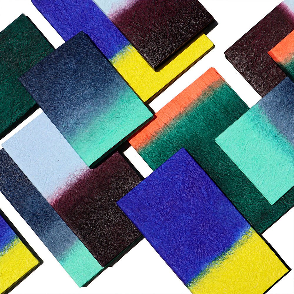 Gugimfolio Navy Mint Edge A6 Plain