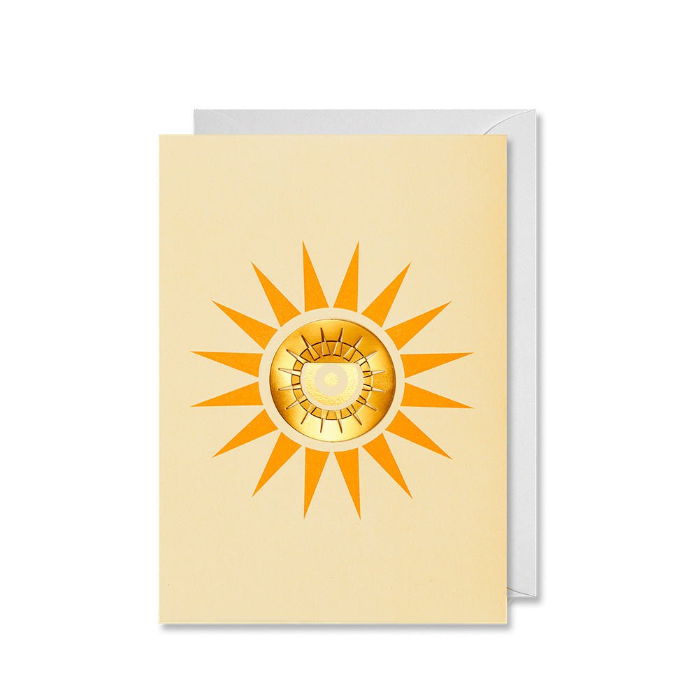 Tarjeta de Felicitación Sol