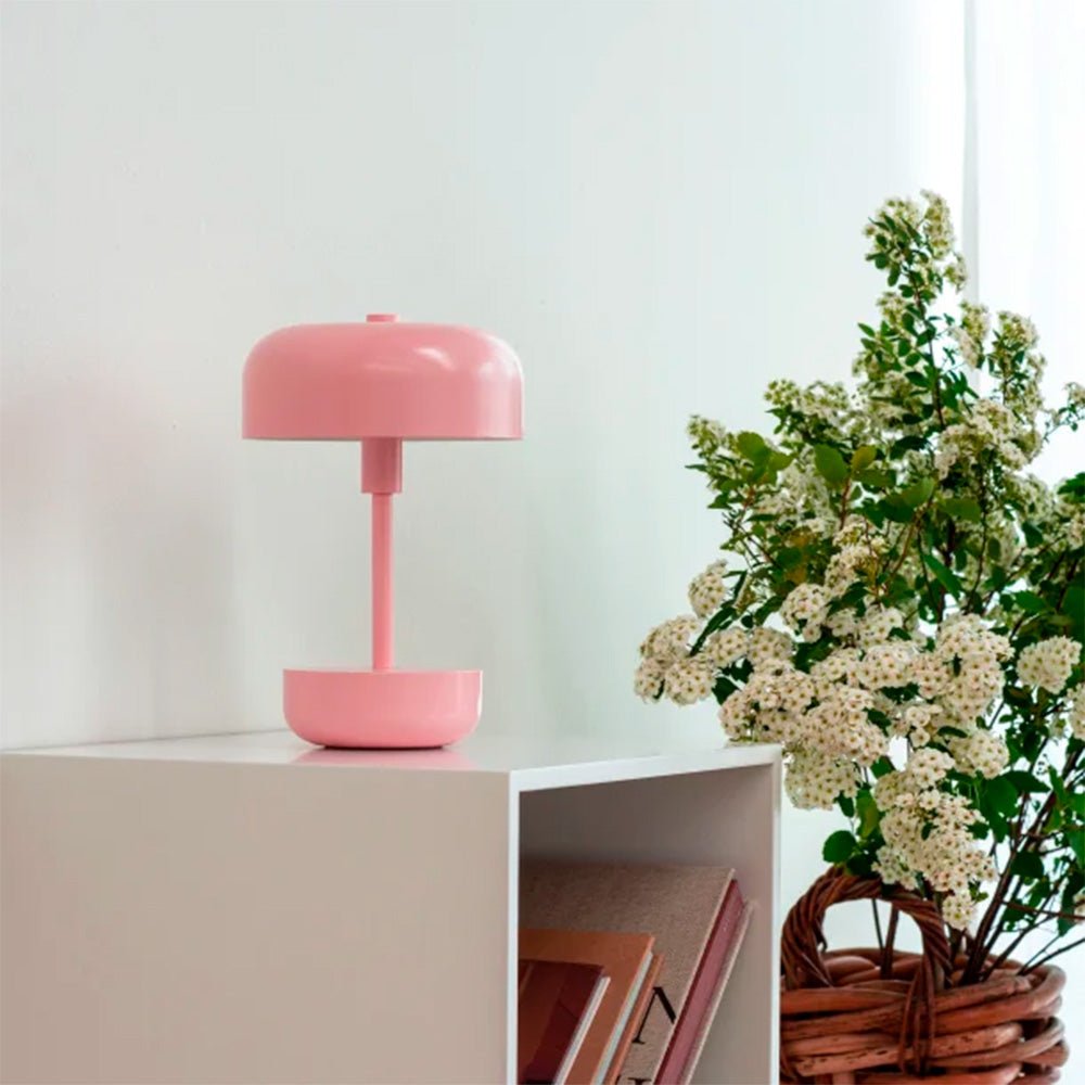 Haipot Pink Rechargeable LED Table Lamp