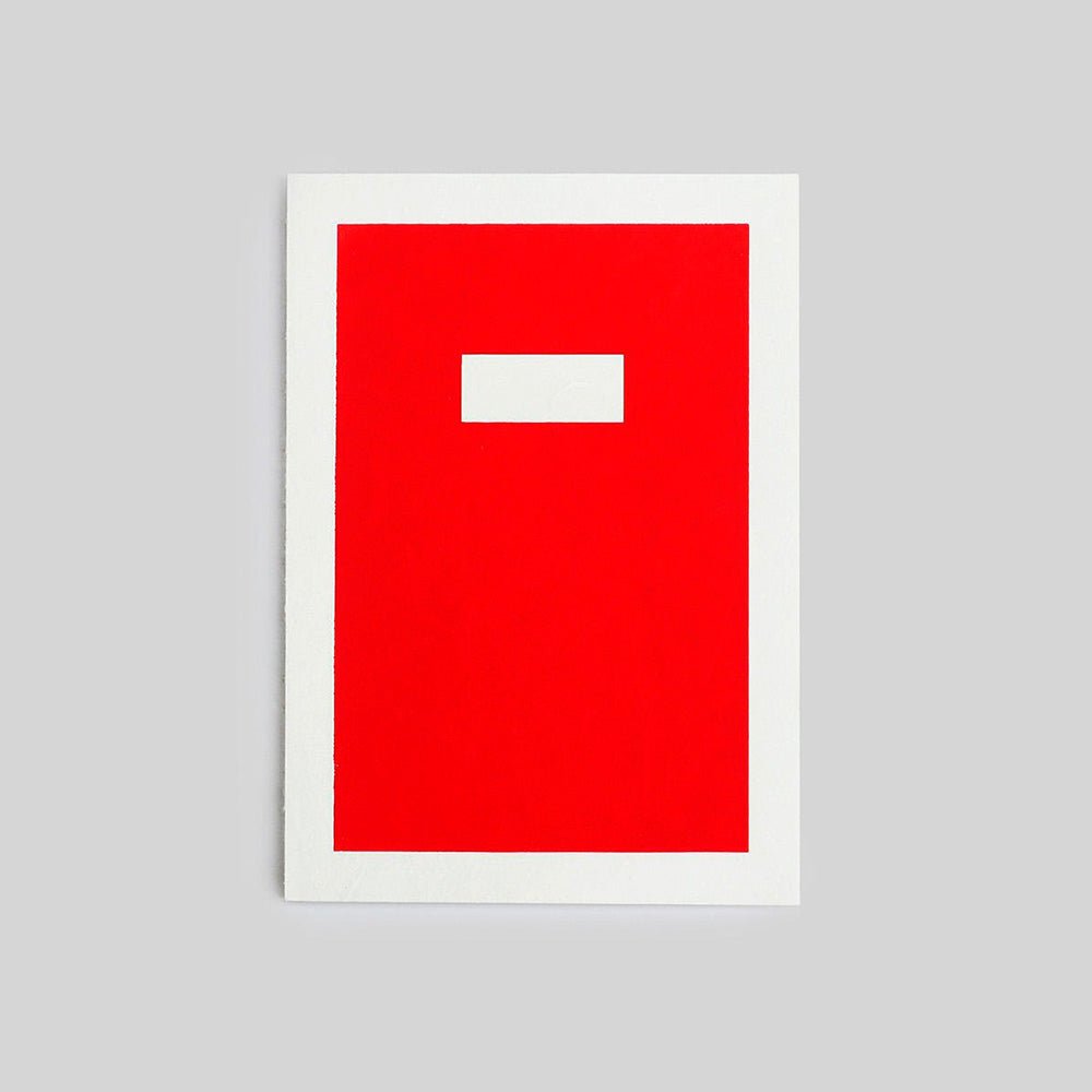 Hanji Book Cabinet A5 Plain Red