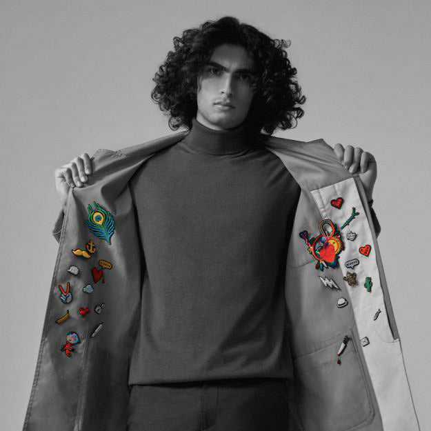 Broche Coeur Brisé Fait Main