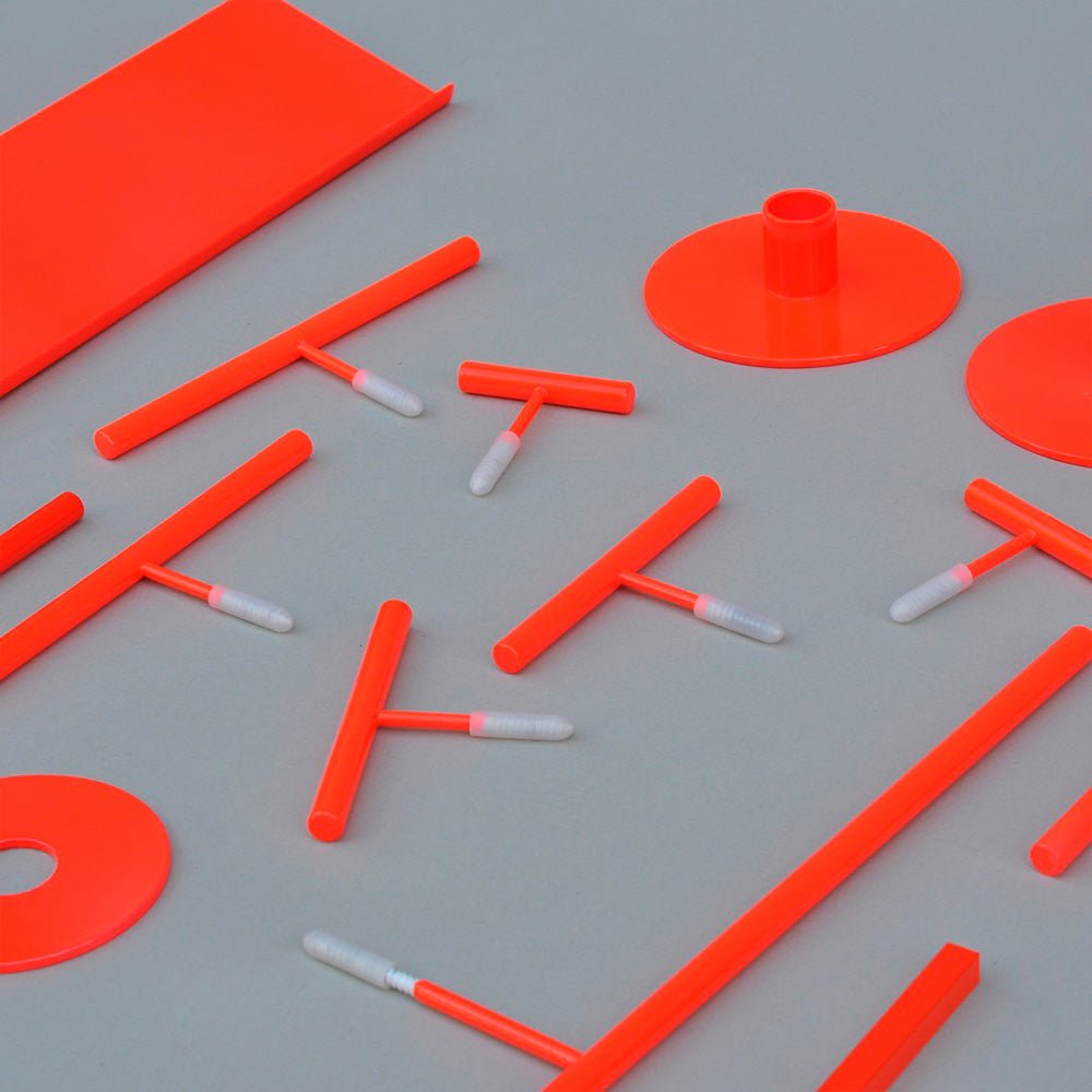 Line Hook S Neon Red