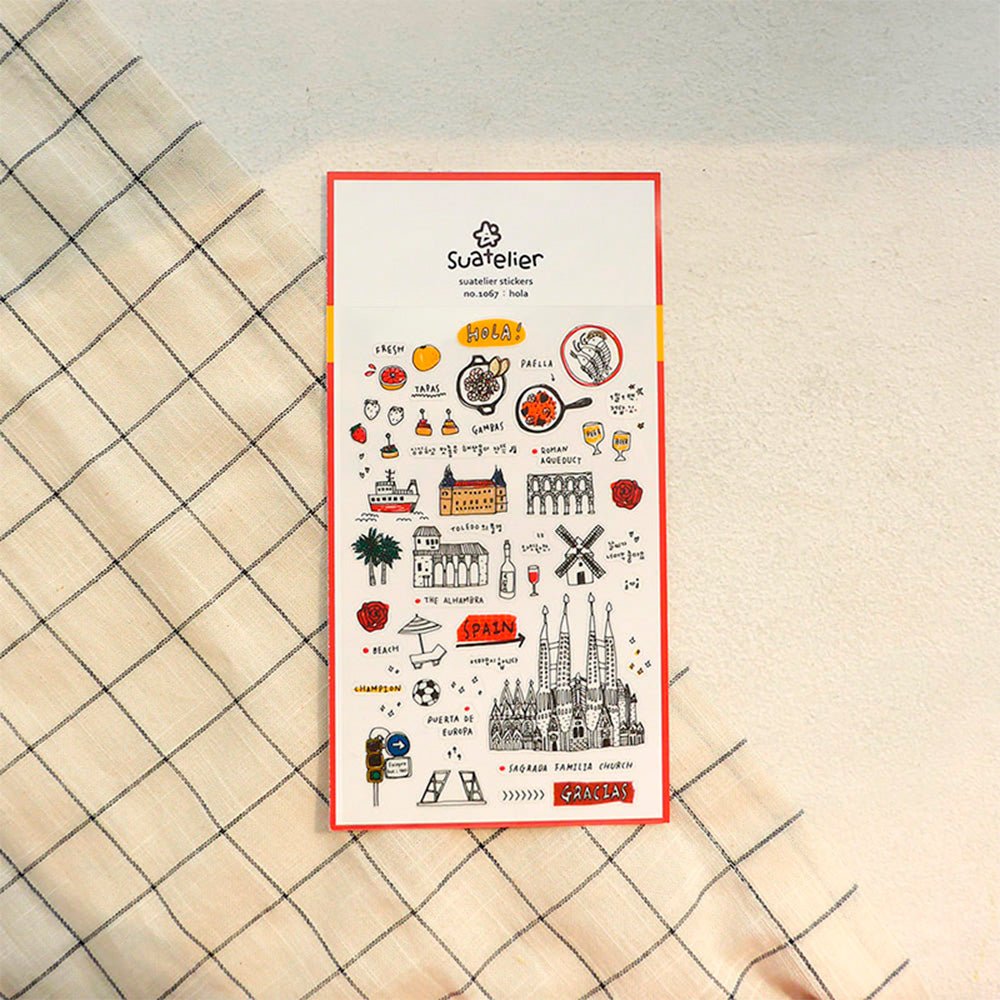 Pegatinas Daily Deco Bonjour