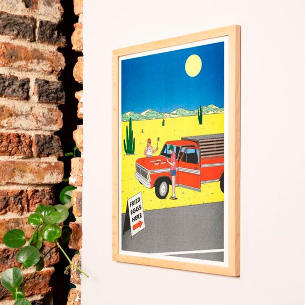 Si vous n'avez pas de poêle, utilisez un fourgon risographe A3