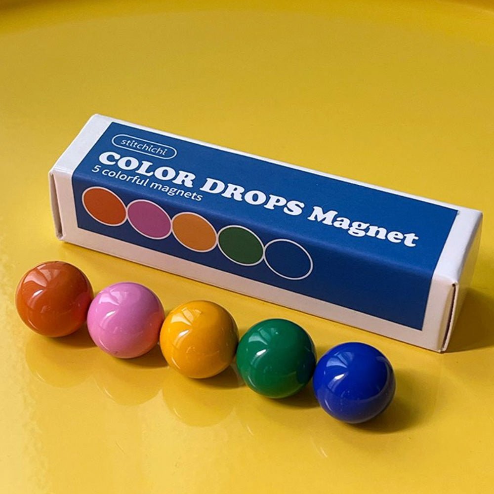 Imanes Color Drop Multicolor (set de 5)