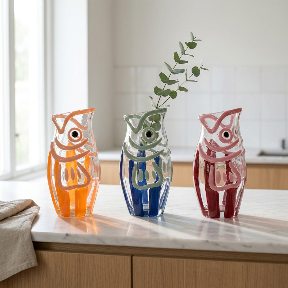 Vase Fish Blue