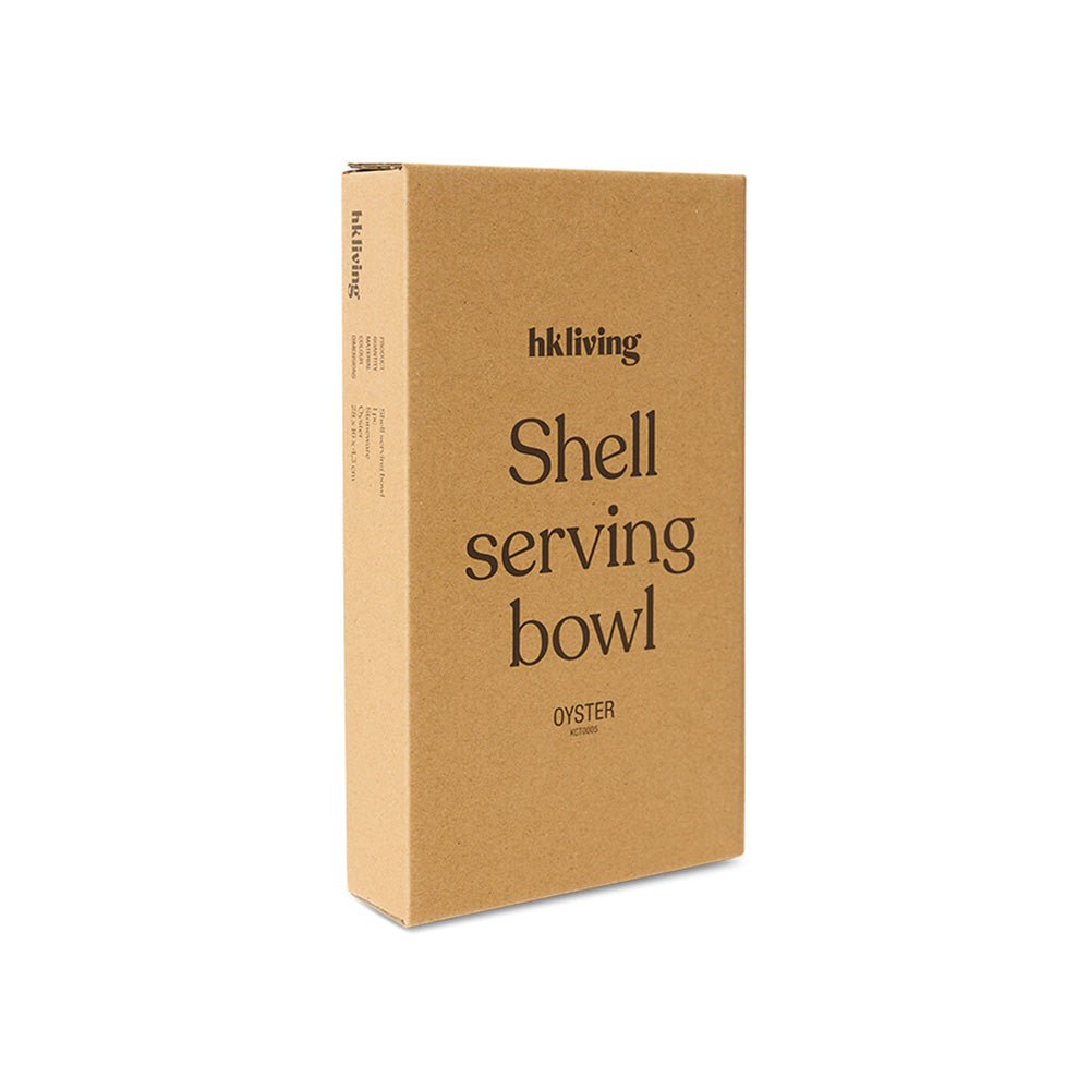 Shell Serving Bowl - Oyster