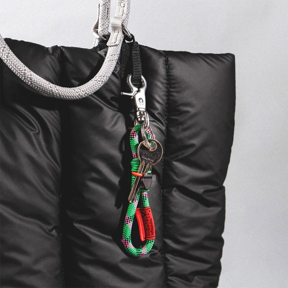 Porte-clés à boucle de 8 mm - Wares Strap Deep Teal Helix