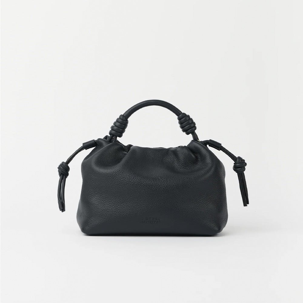 Kiki Mini Soft Grain Leather Black