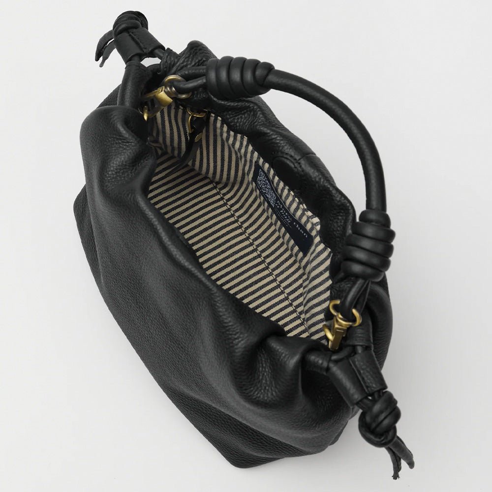 Kiki Mini Soft Grain Leather Black