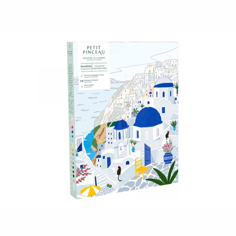 Paint by Number Kit - Santorini by Maja Tomijanovic