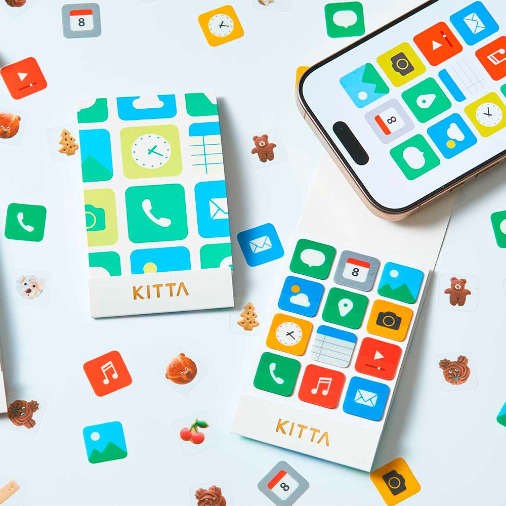 Pegatinas Transparente KITTA Theme Icon