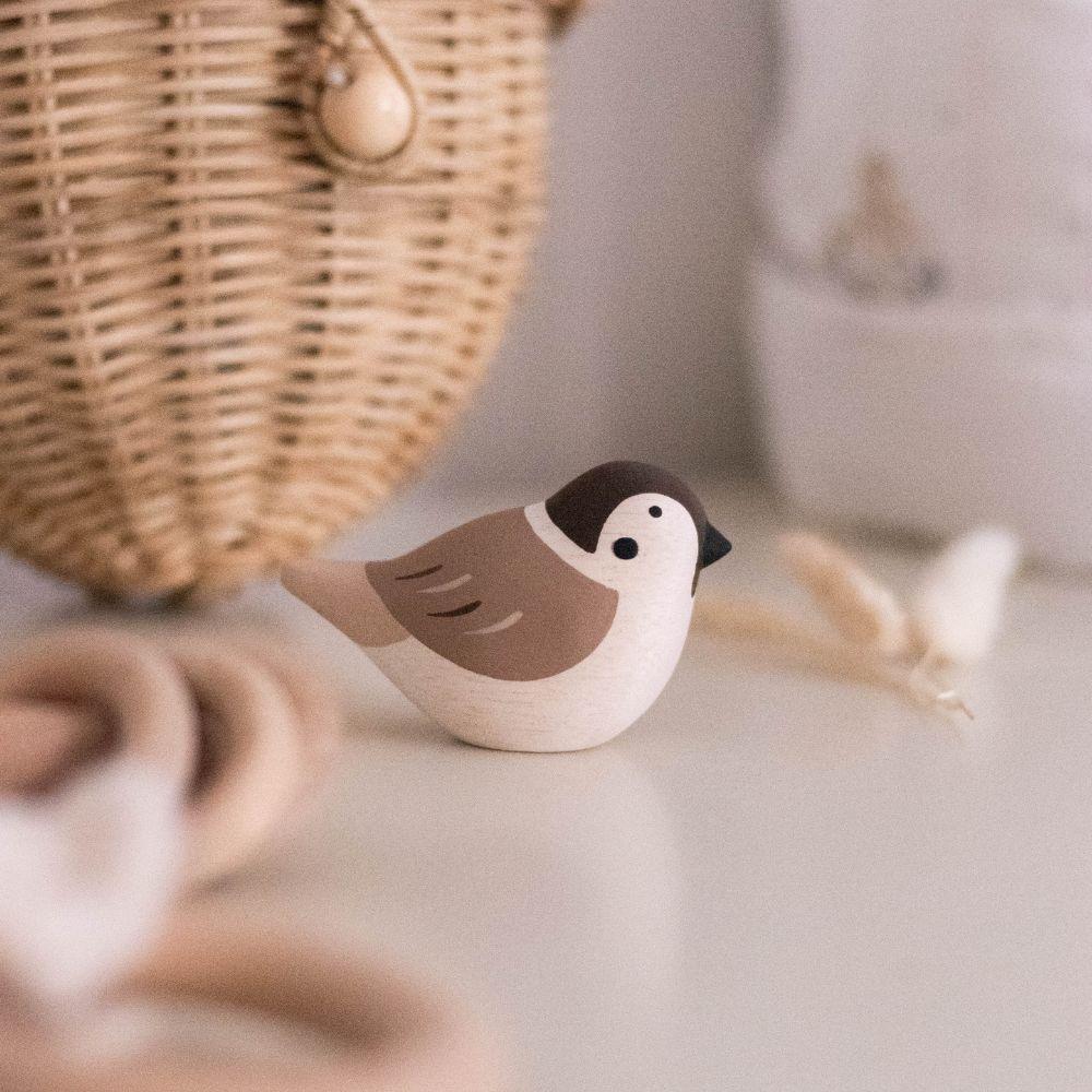 Animal de Madera Pole Pole Pájaro - Edición Limitada Kotori