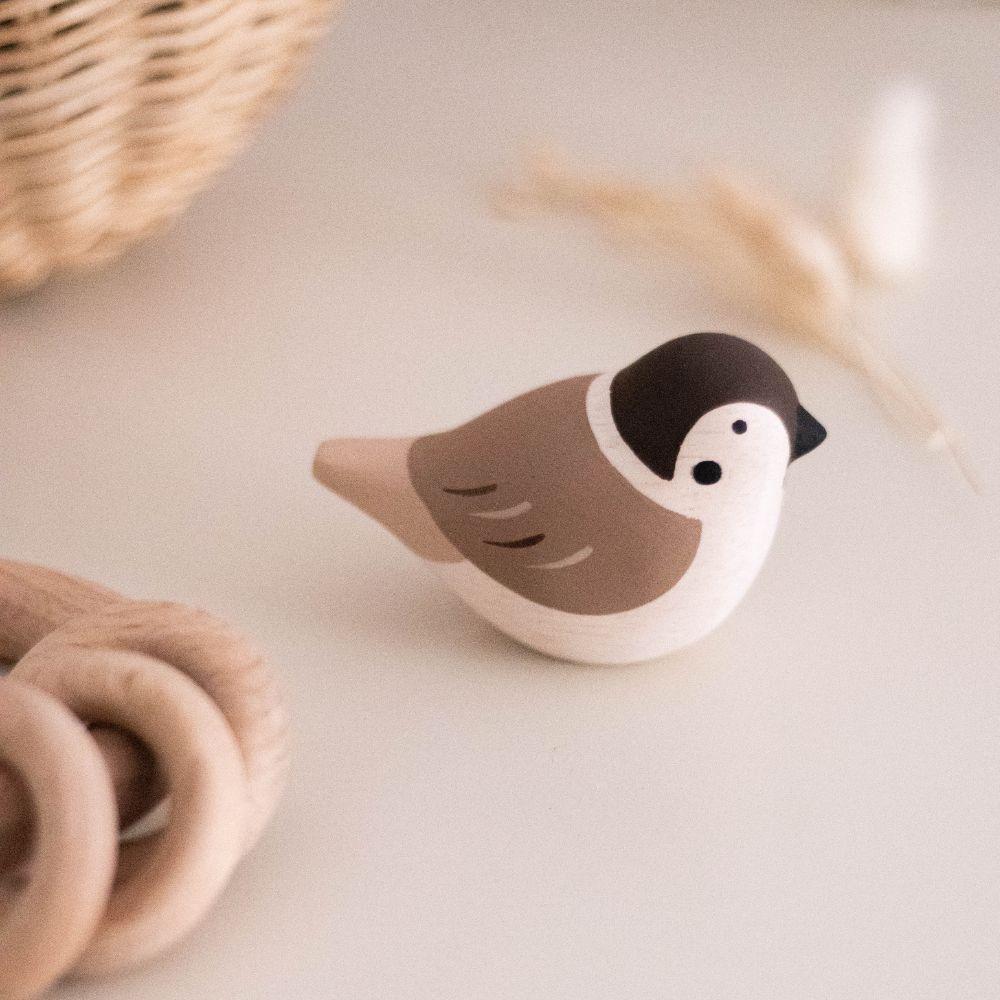 Animal de Madera Pole Pole Pájaro - Edición Limitada Kotori