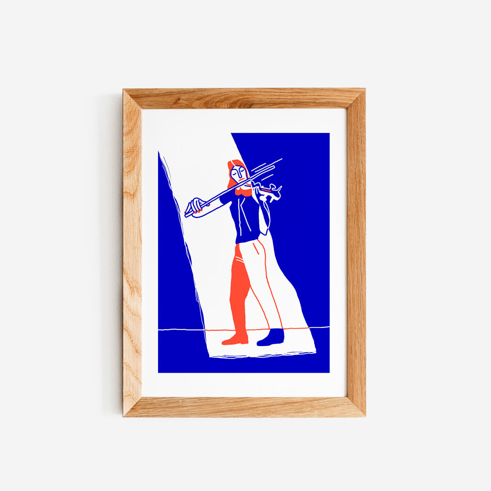 The Violinist Giclée Print