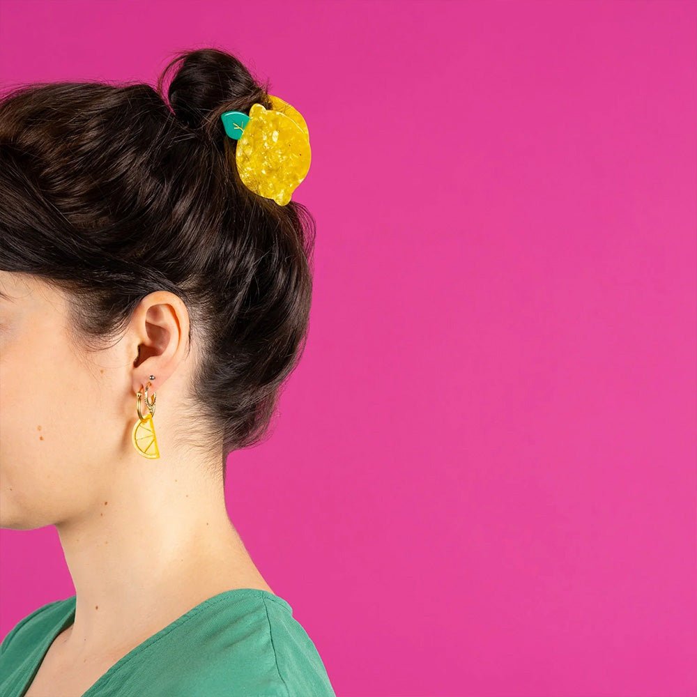 Hair Clip Lemon