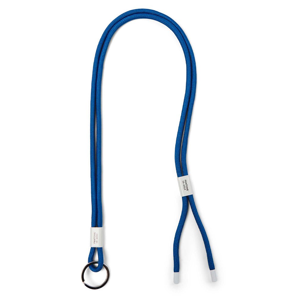 Porte-clés Long Ajustable Pantone Classic Bleu 19-4052