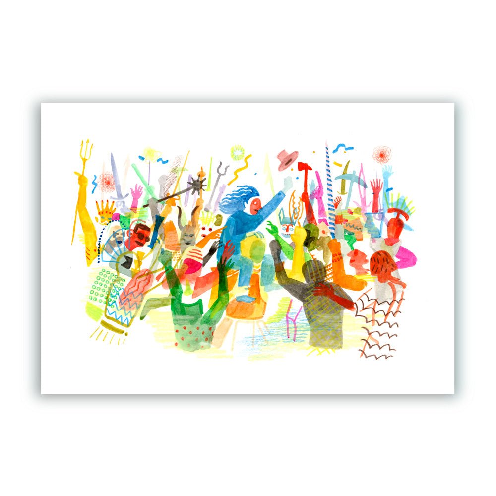 Long Live the King Impresión Giclée