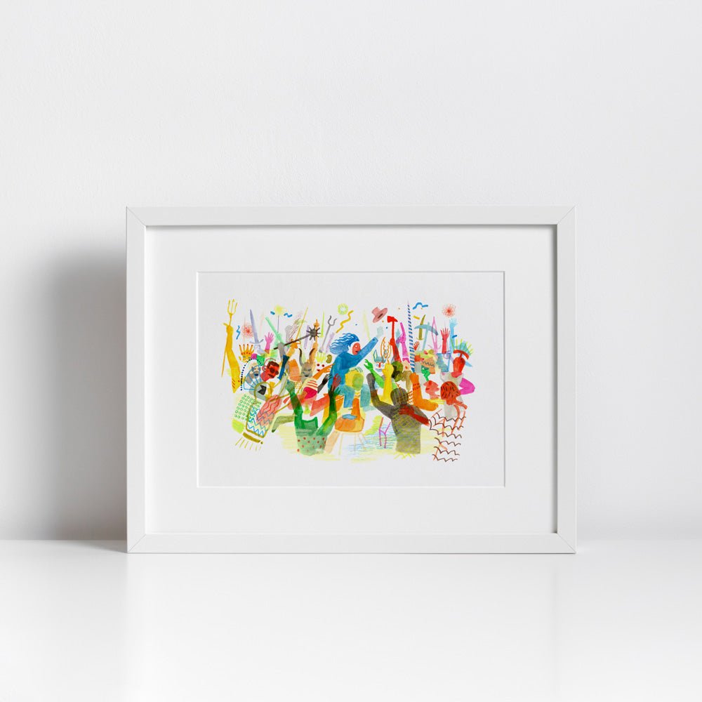 Long Live the King Impresión Giclée