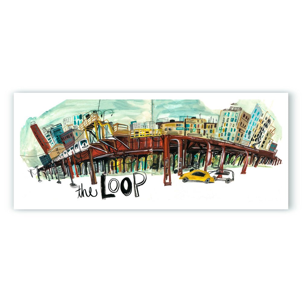 Impression Giclée The Loop Chicago