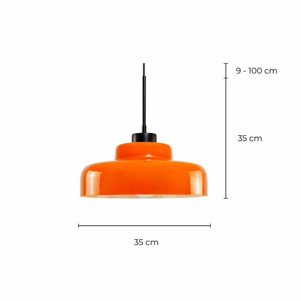 Suspension Ligo Rétro - Orange