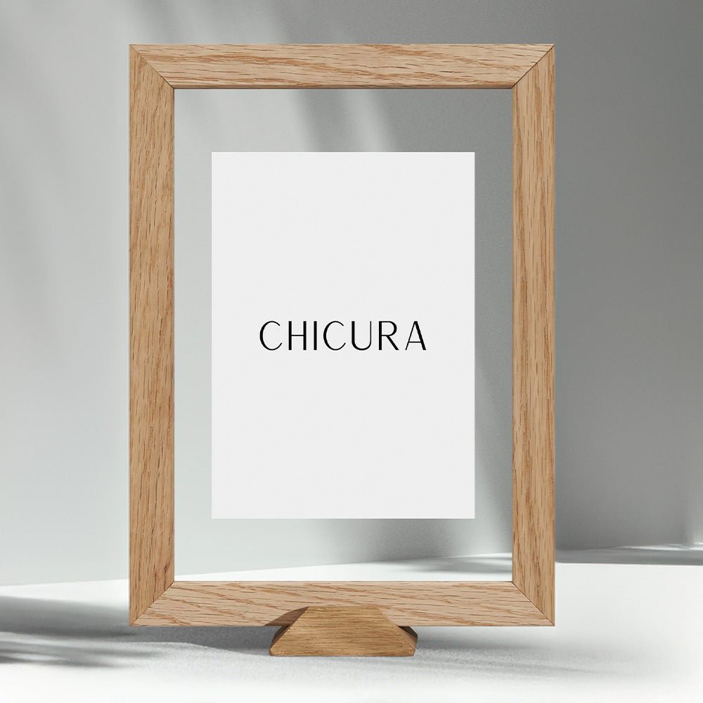 Marco Linia de Roble - A5 Incl. Soporte