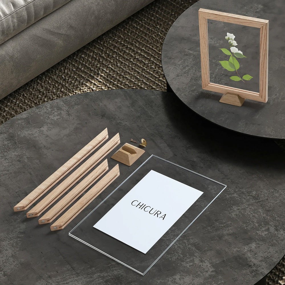 Marco Linia de Roble - A5 Incl. Soporte