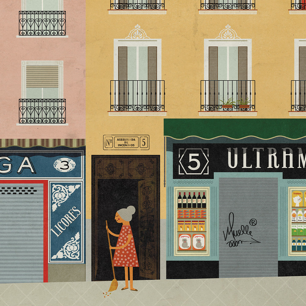 Madrid Impression Giclée