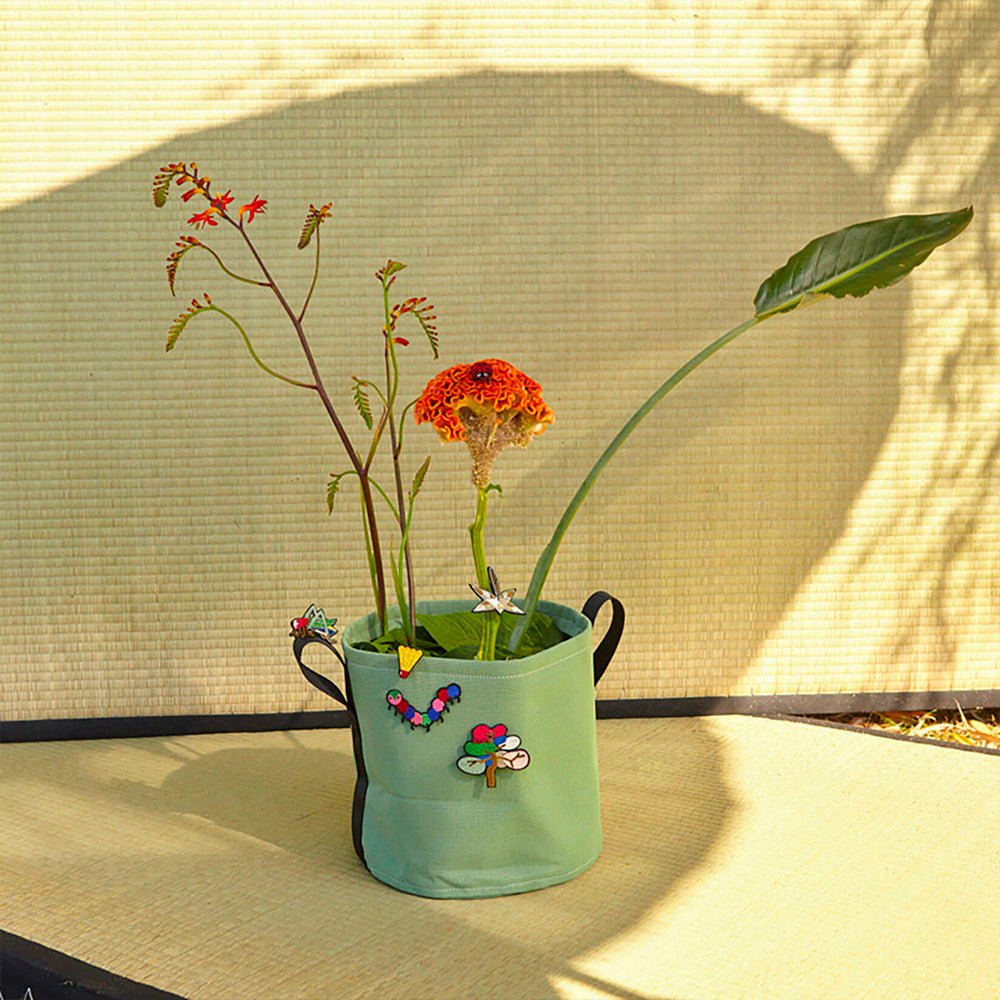 Coccinelle Broche Brodée