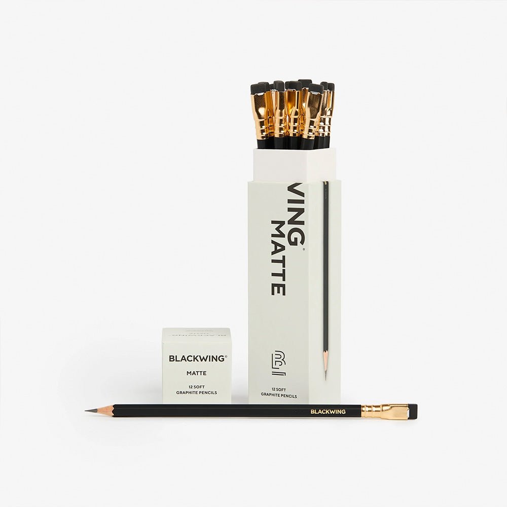 Lápiz Blackwing Matte Negro