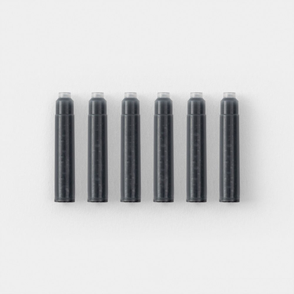 Cartouche MD pour stylo plume MD noire (lot de 6)