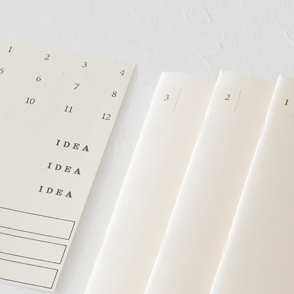 MD Notebook Light A5 Gridded (set of 3)