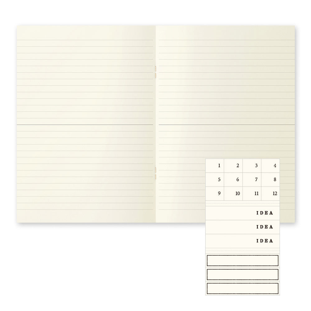 Carnet de notes ligné MD léger A5 (lot de 3)
