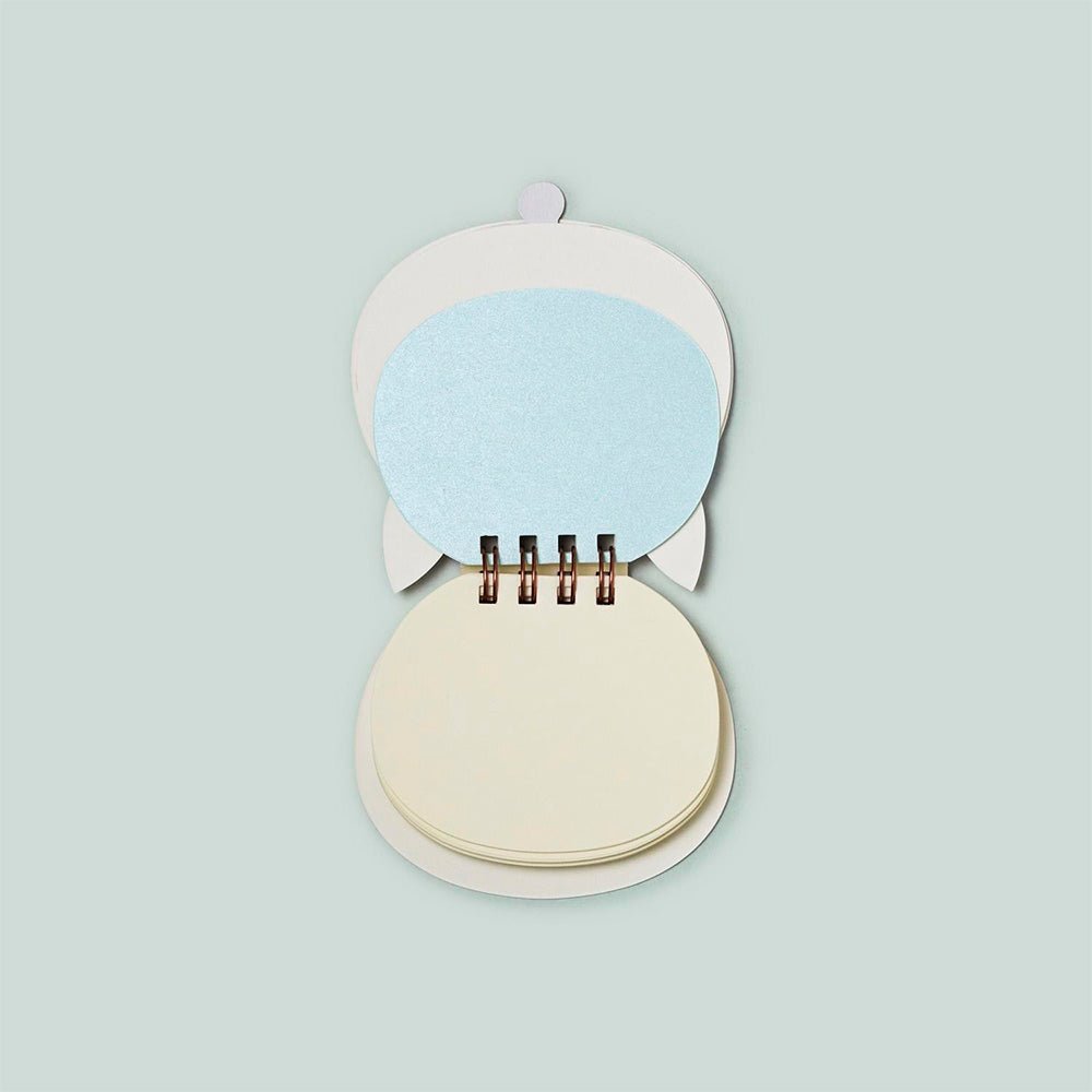 Bague chat Memo Blanc