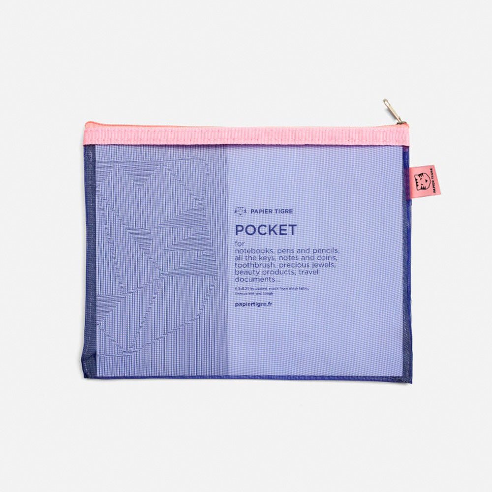 Mesh Pocket Indigo