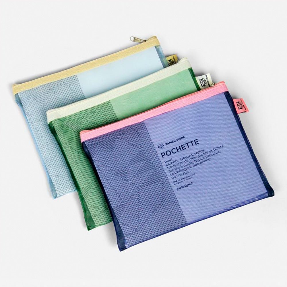 Mesh Pocket Indigo