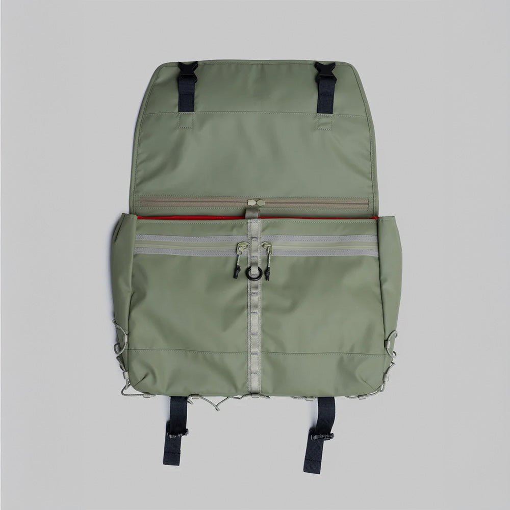 Messenger Sacoche Large Moss Dry