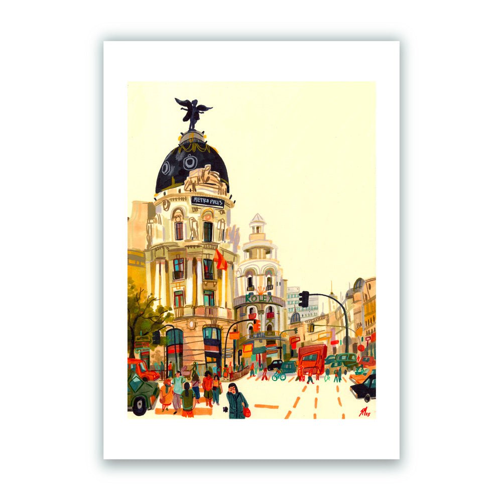 Metrópolis - Alcalá Giclée Print