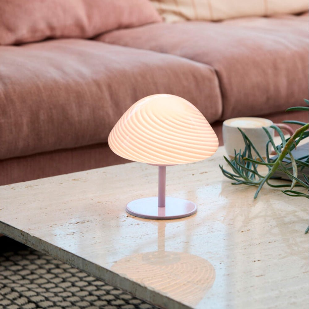 Mini Mush Bord Rose Table Lamp