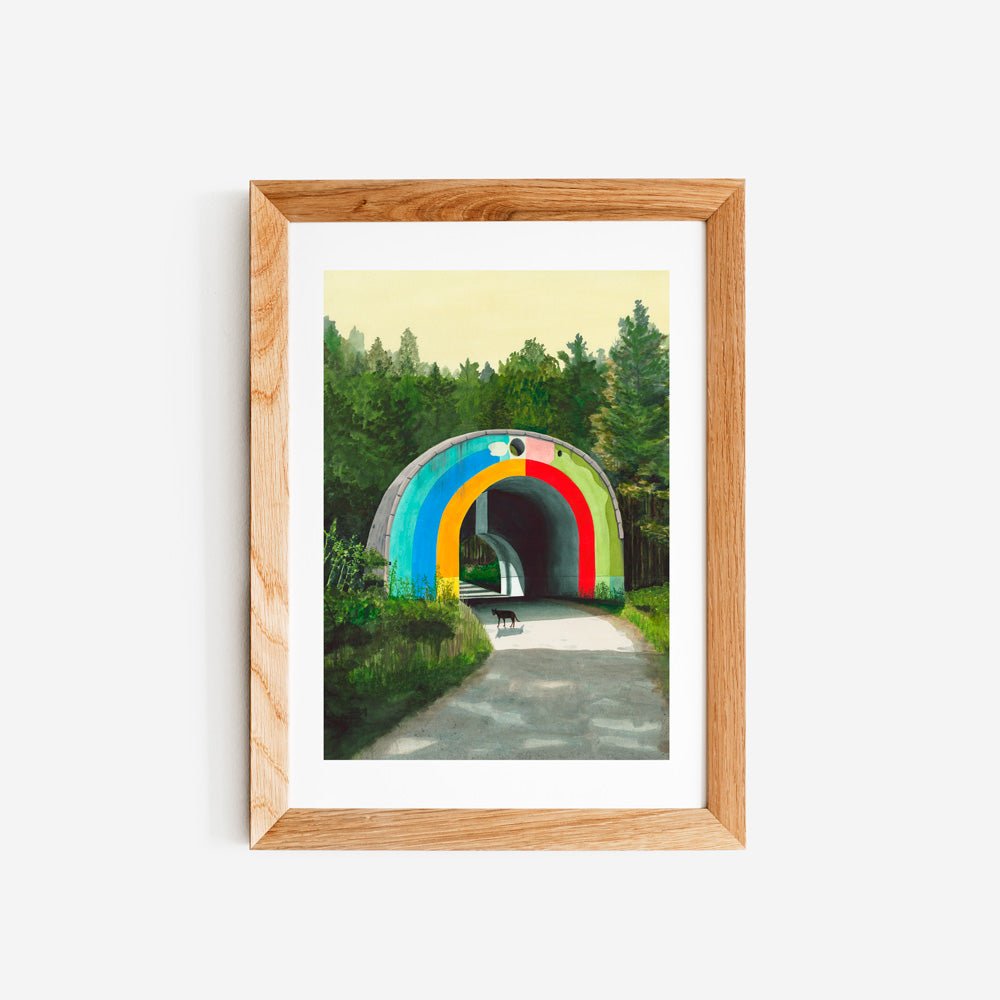 Monument Giclée Print A5