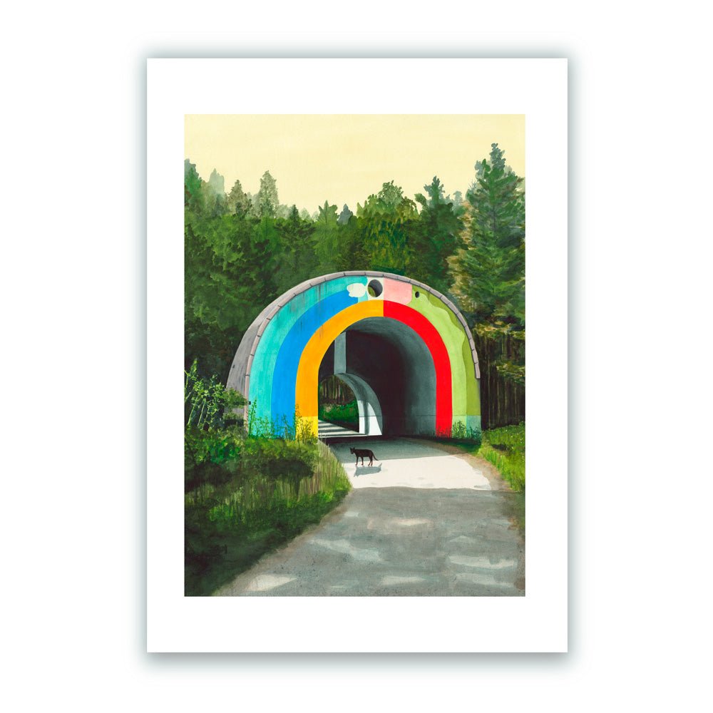 Monument Giclée Print A5