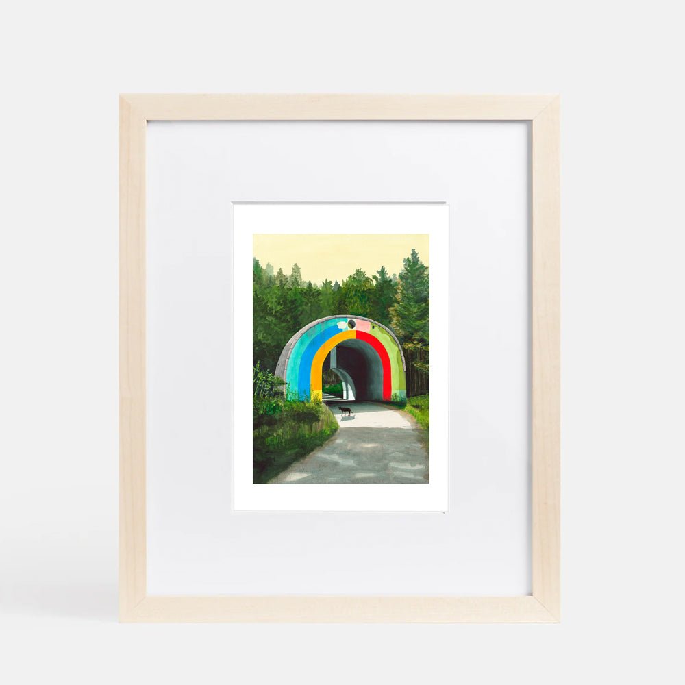 Monument Giclée Print A5
