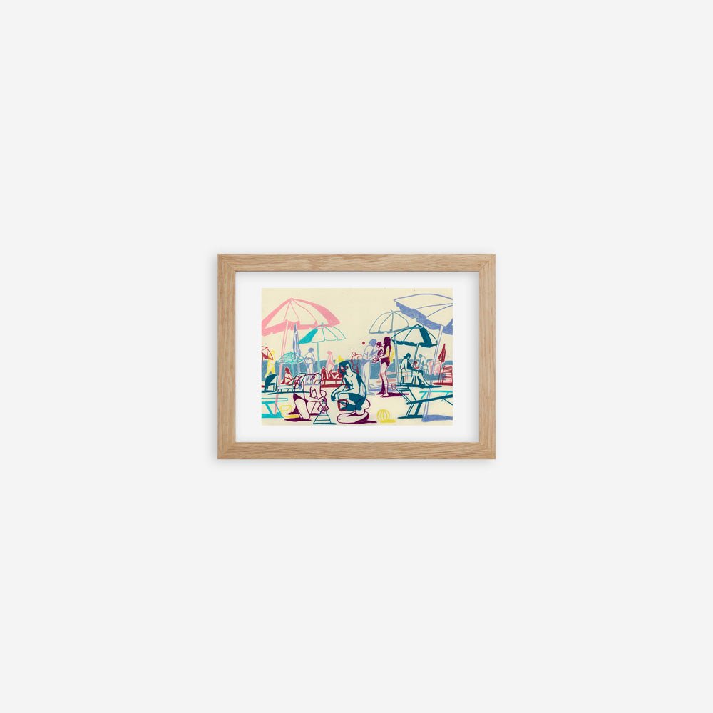 Morning At The Beach Giclée Print