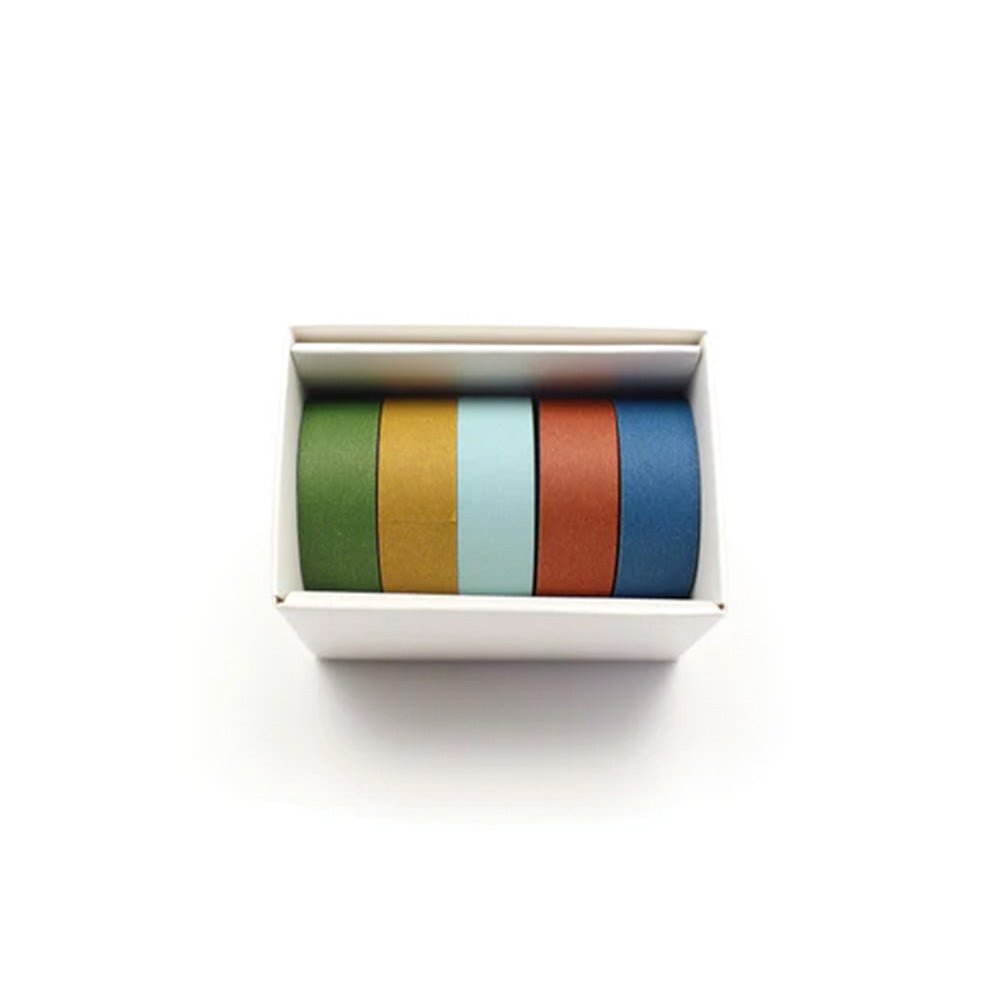 Masking Tape Gift box 5 Pieces Set Matte