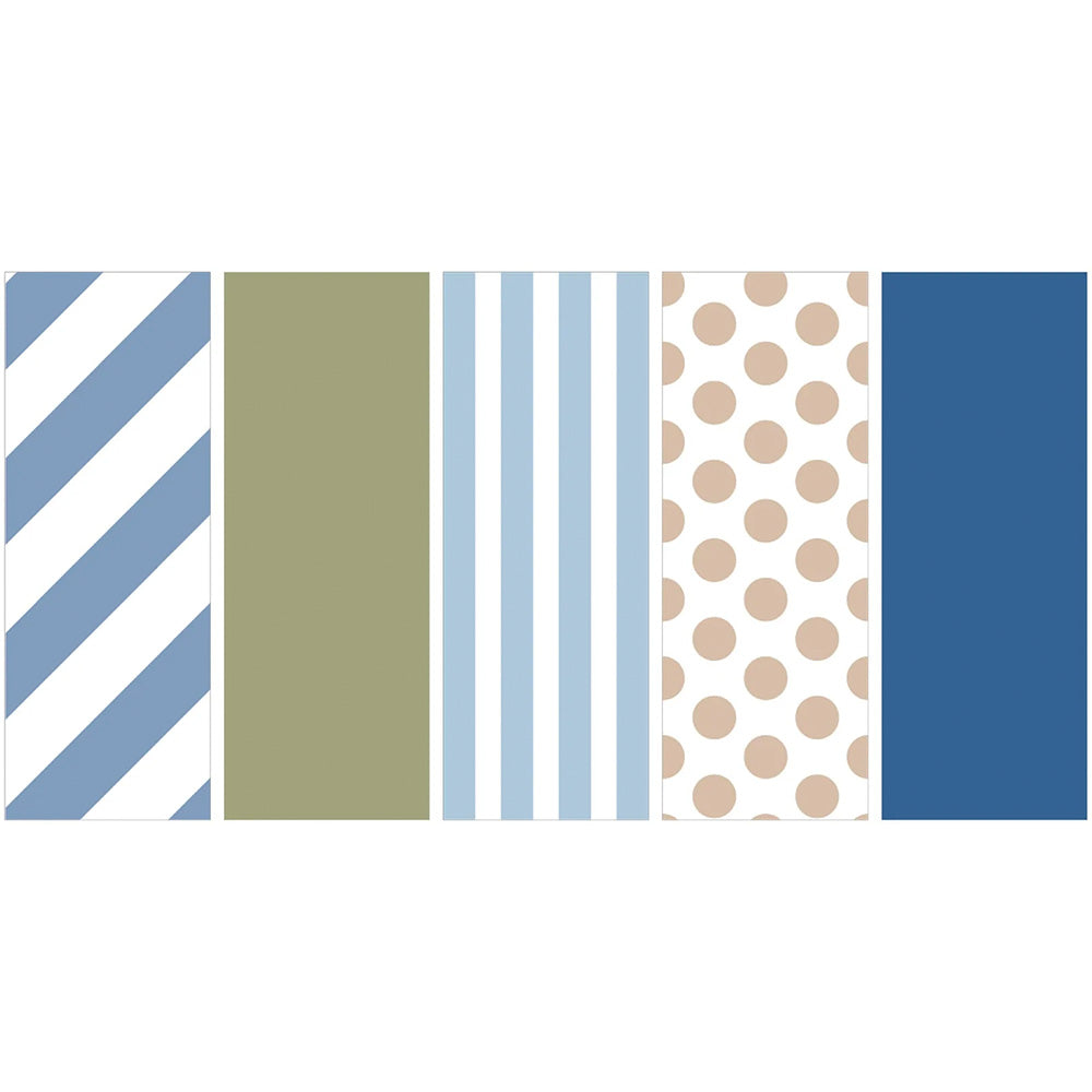 Masking Tape Gift box 5 pieces Grayish