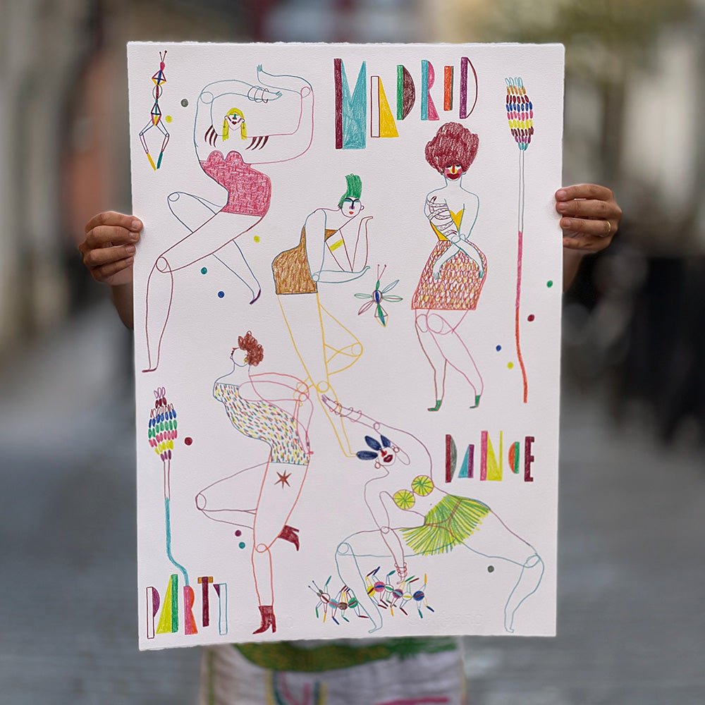 Dibujo Madrid Dance Party