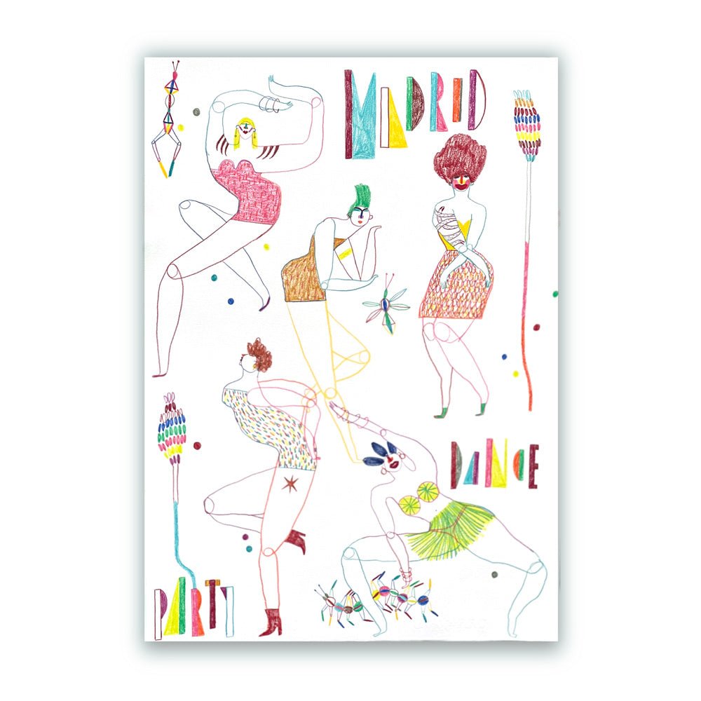 Dibujo Madrid Dance Party