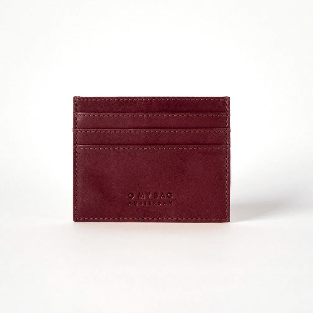 Tarjetero Mark's Maxi Clásico Dark Cherry