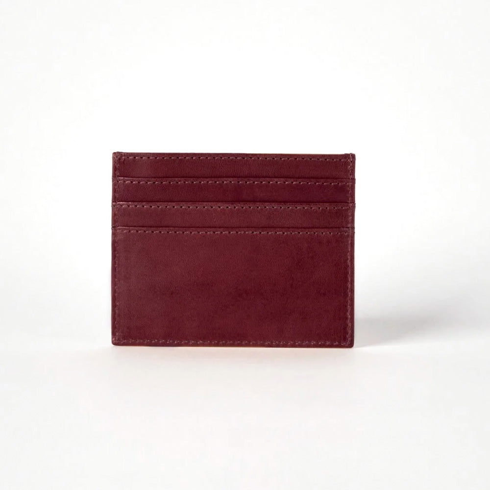 Tarjetero Mark's Maxi Clásico Dark Cherry